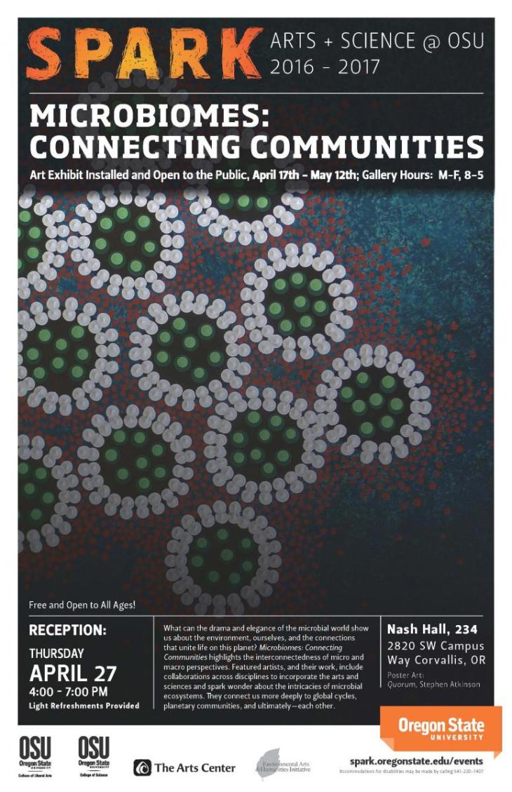 Microbiomes: Connecting the Communities jpg of poster